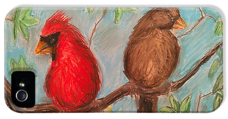 Cardinal Couple - Phone Case