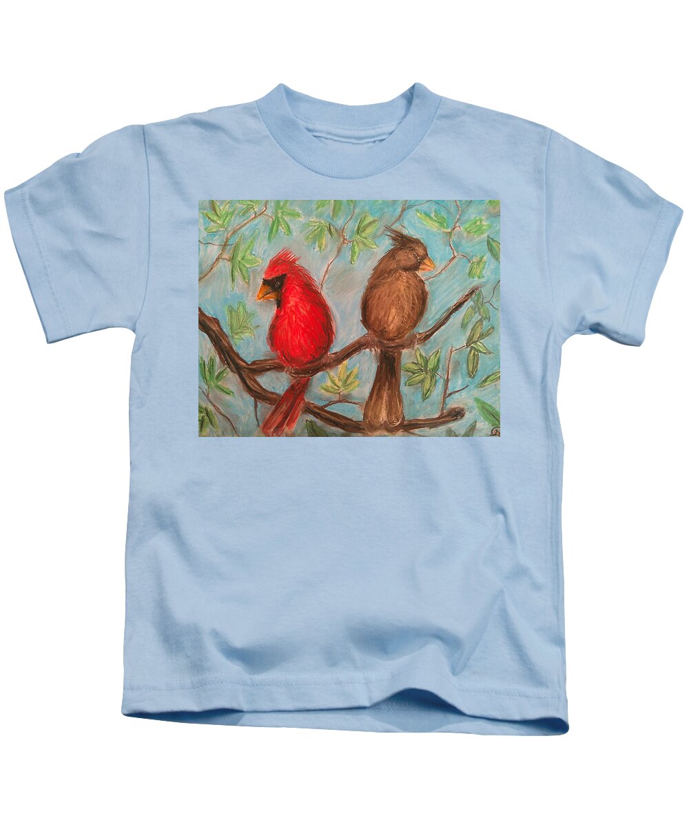 Cardinal Couple - Kids T-Shirt