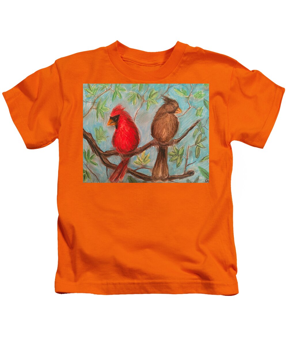 Cardinal Couple - Kids T-Shirt