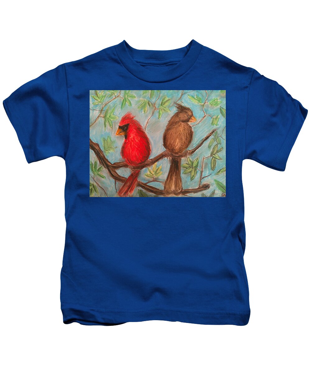 Cardinal Couple - Kids T-Shirt