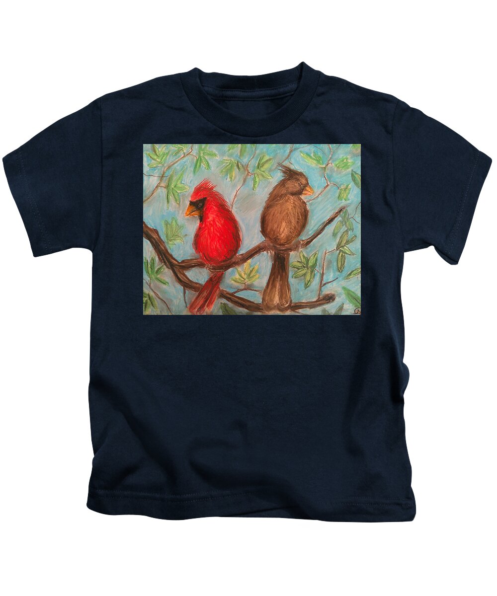 Cardinal Couple - Kids T-Shirt