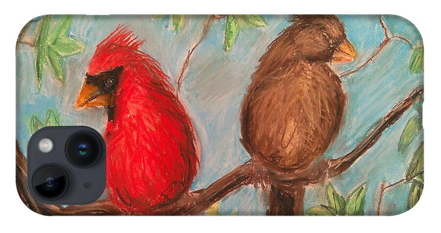 Cardinal Couple - Phone Case