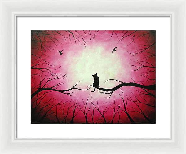 Cat's Meow - Framed Print