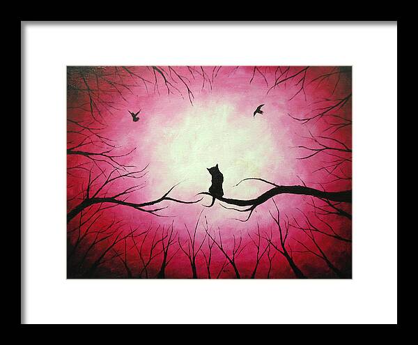 Cat's Meow - Framed Print