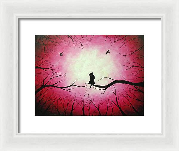 Cat's Meow - Framed Print