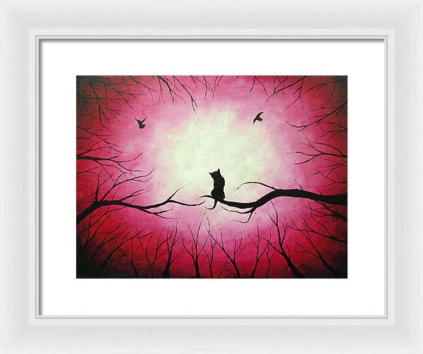 Cat's Meow - Framed Print