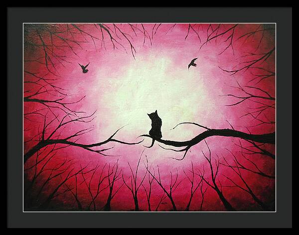 Cat's Meow - Framed Print