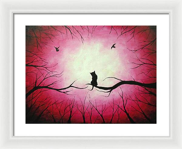 Cat's Meow - Framed Print