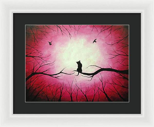 Cat's Meow - Framed Print