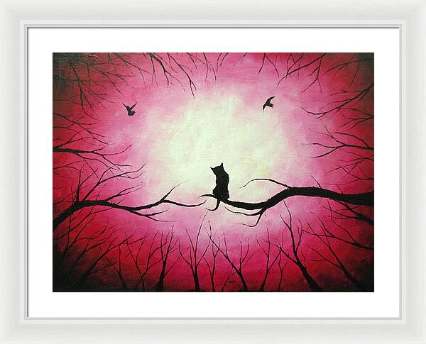 Cat's Meow - Framed Print