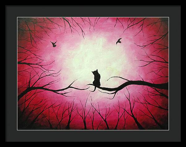 Cat's Meow - Framed Print