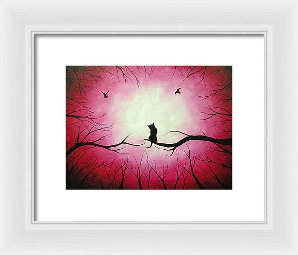 Cat's Meow - Framed Print