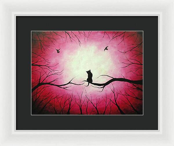 Cat's Meow - Framed Print