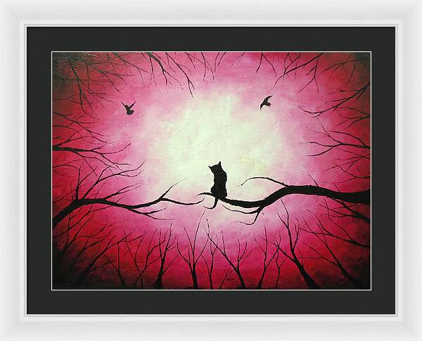 Cat's Meow - Framed Print