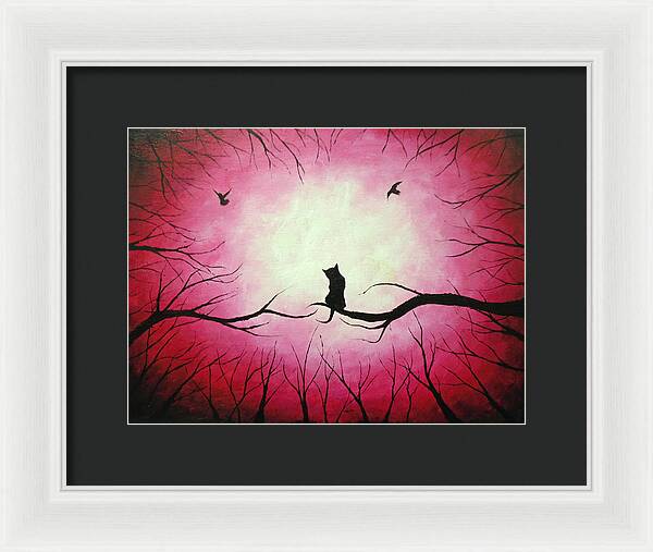 Cat's Meow - Framed Print