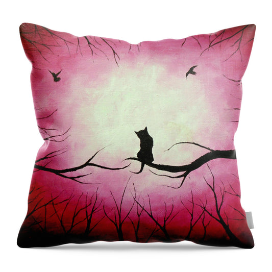 Cat's Meow - Throw Pillow