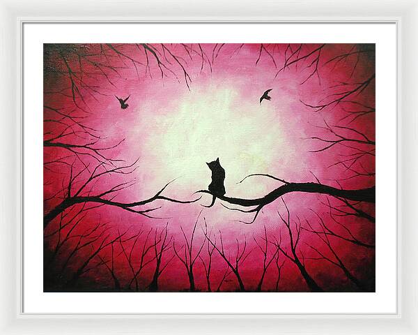 Cat's Meow - Framed Print