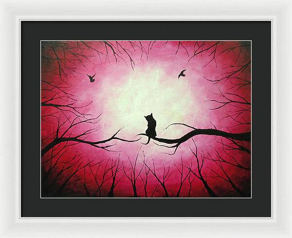 Cat's Meow - Framed Print