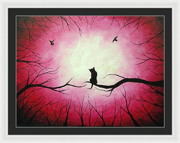 Cat's Meow - Framed Print