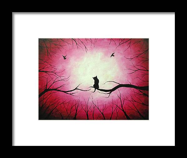 Cat's Meow - Framed Print