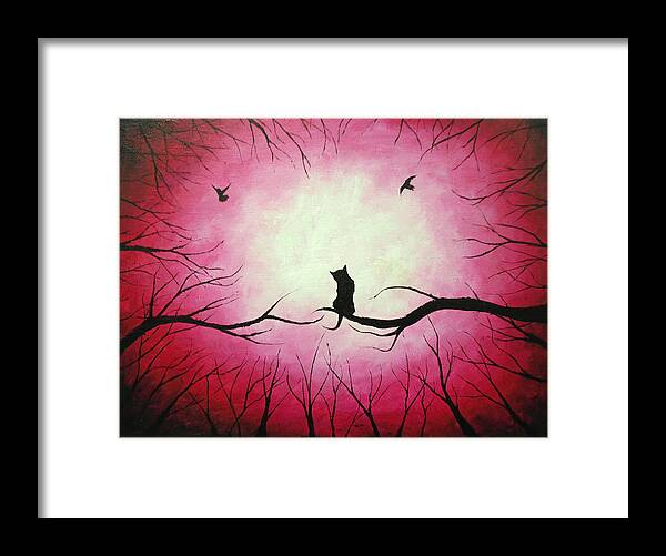 Cat's Meow - Framed Print