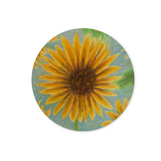 Flower Picking ~ Glass Chopping Board