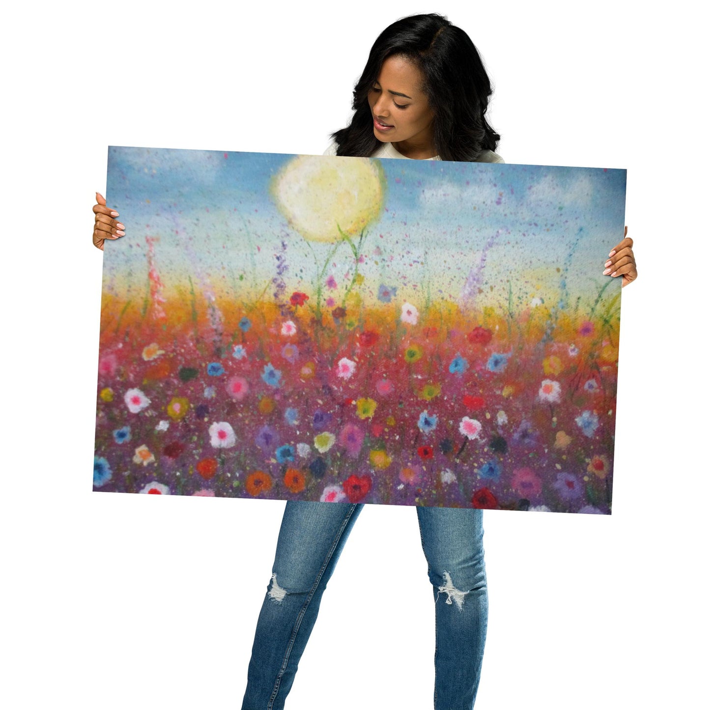 Petalled Skies ~ Poster