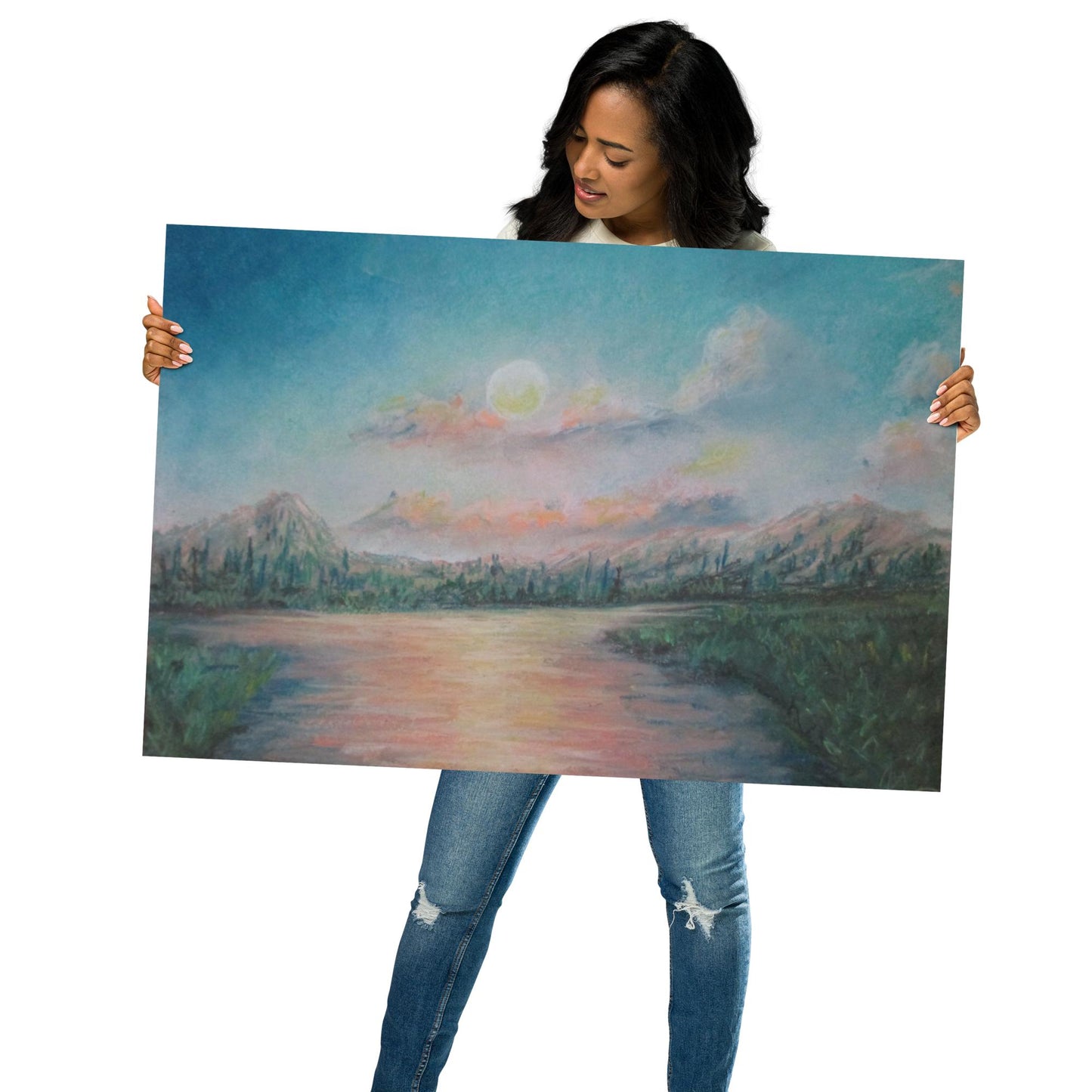 Sunset Dream Streams ~ Poster