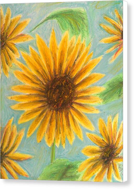 Flower Picking ~ Canvas Print