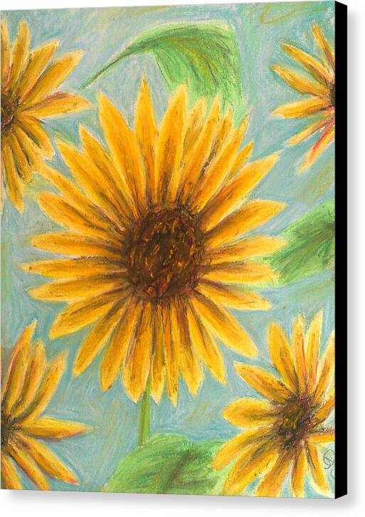 Flower Picking ~ Canvas Print