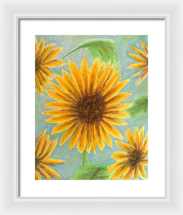 Flower Picking ~ Framed Print