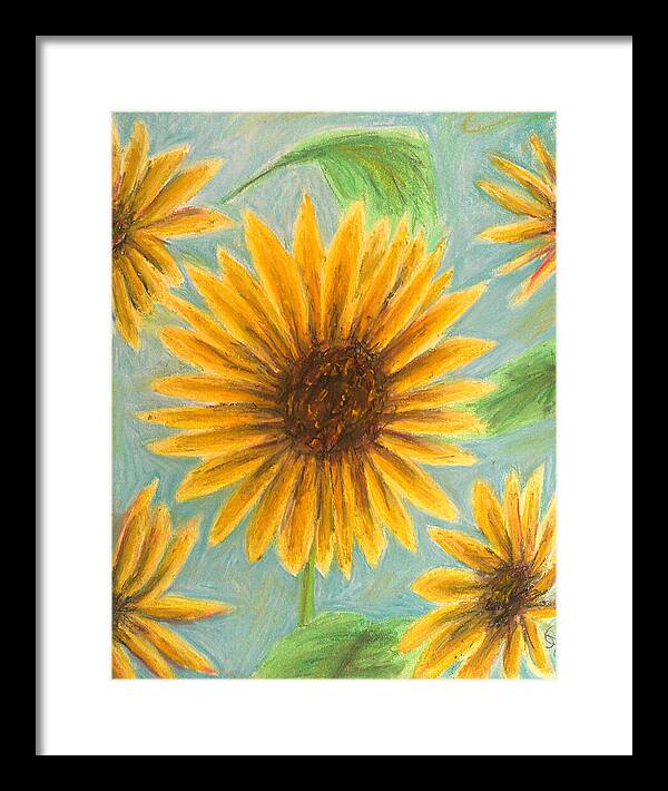 Flower Picking ~ Framed Print