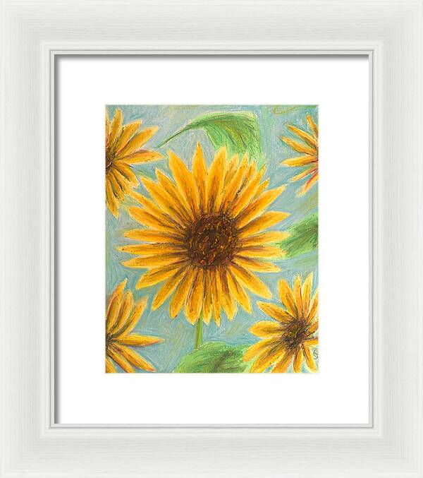 Flower Picking ~ Framed Print