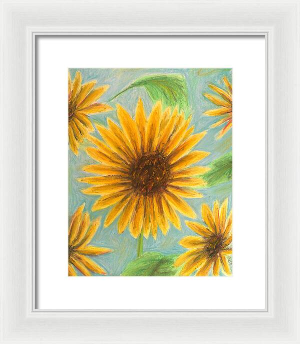 Flower Picking ~ Framed Print