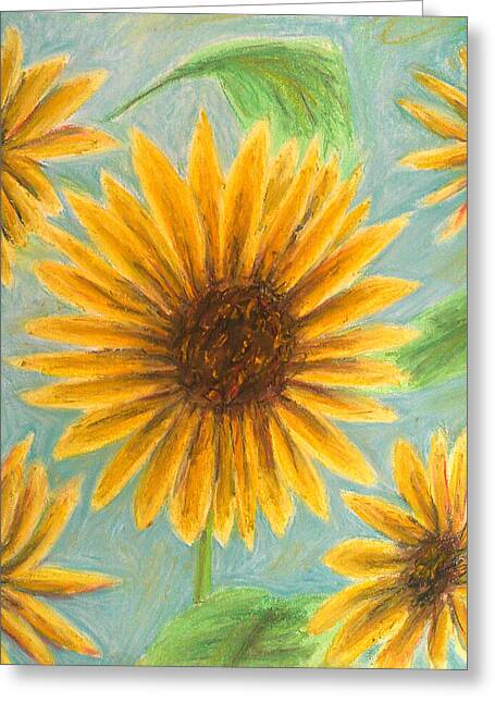 Flower Picking ~ Greeting Card