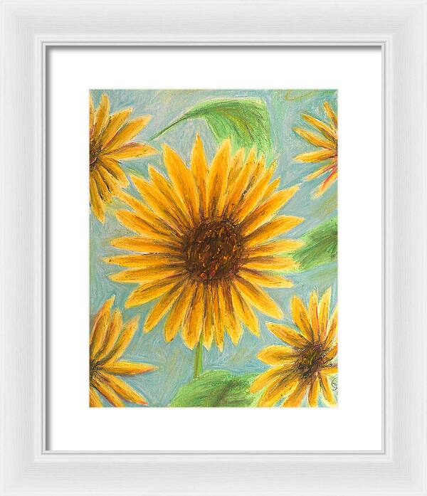 Flower Picking ~ Framed Print