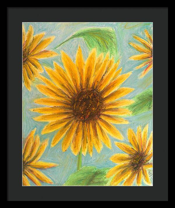 Flower Picking ~ Framed Print