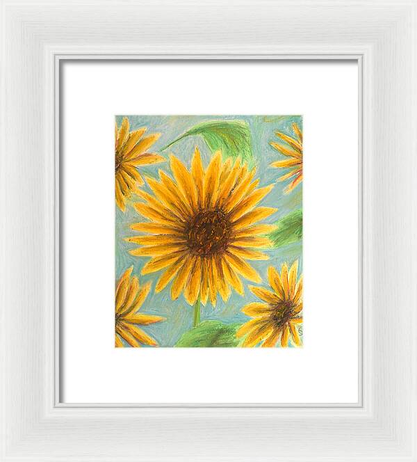 Flower Picking ~ Framed Print