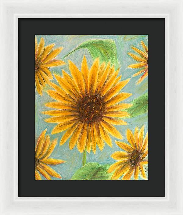 Flower Picking ~ Framed Print