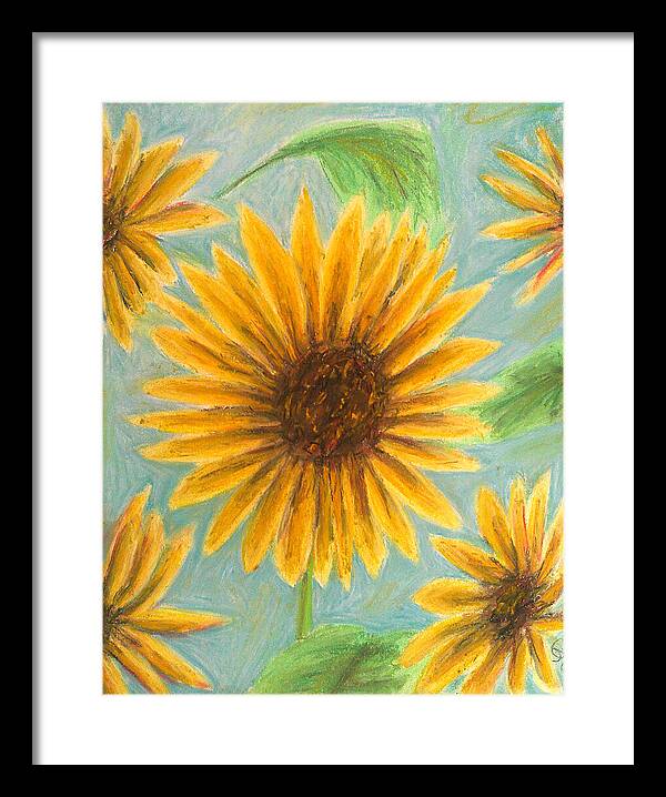 Flower Picking ~ Framed Print