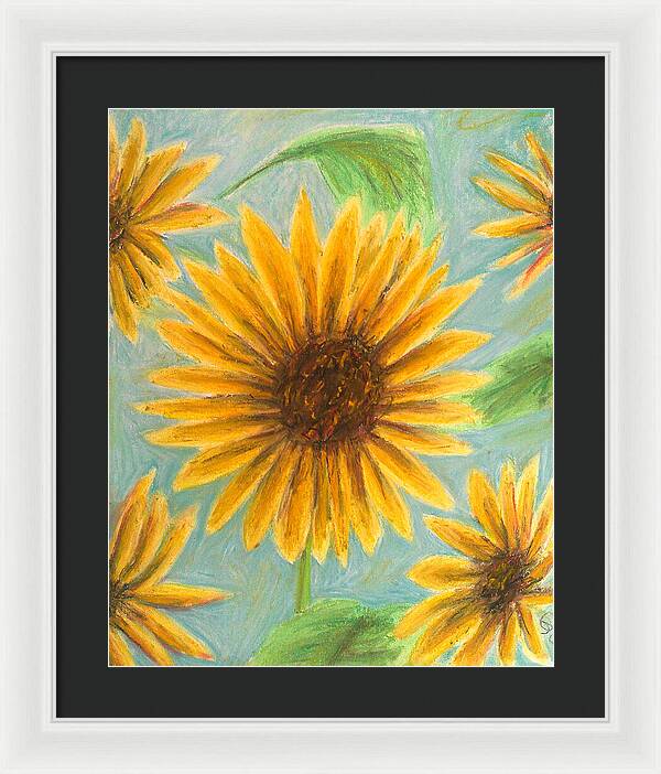 Flower Picking ~ Framed Print