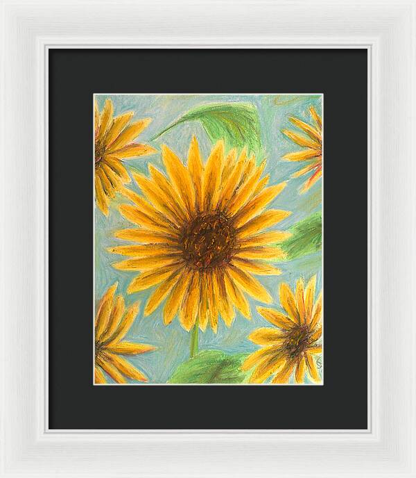 Flower Picking ~ Framed Print