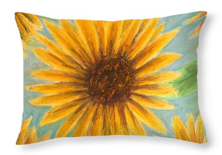 Flower Picking ~ Throw Pillow