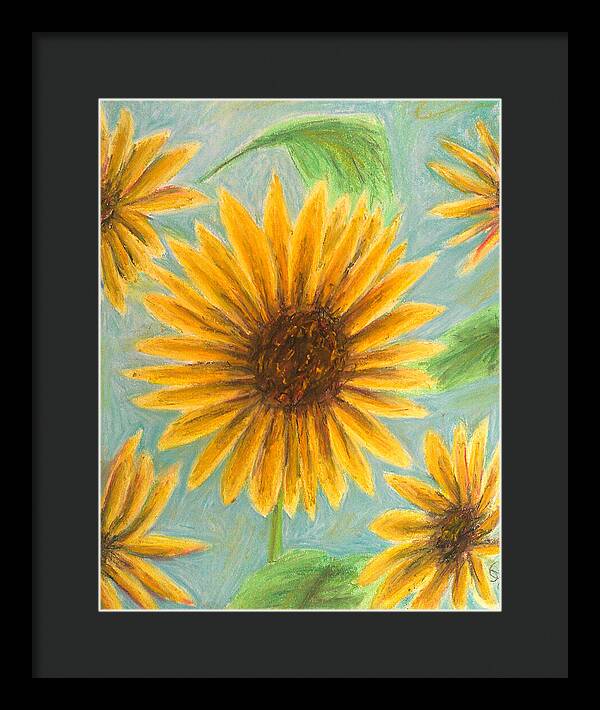 Flower Picking ~ Framed Print