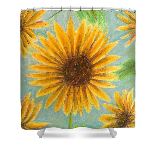 Flower Picking ~ Shower Curtain