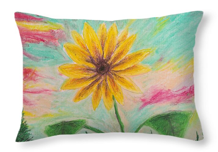 Sunflower Sets - Throw Pillow