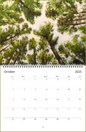 Forest Sky ~ Wall calendars (US & CA) ~ 2025