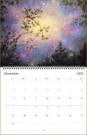 Forest Sky ~ Wall calendars (US & CA) ~ 2025