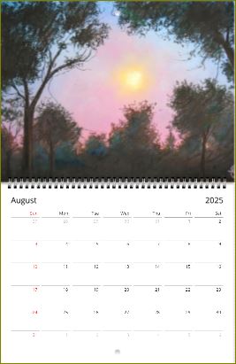 Forest Sky ~ Wall calendars (US & CA) ~ 2025