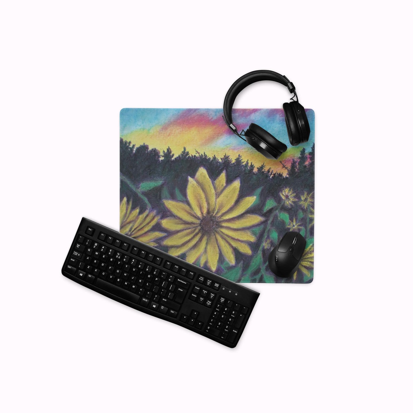 Sunflower Sunset ~ Gaming Mouse Pad